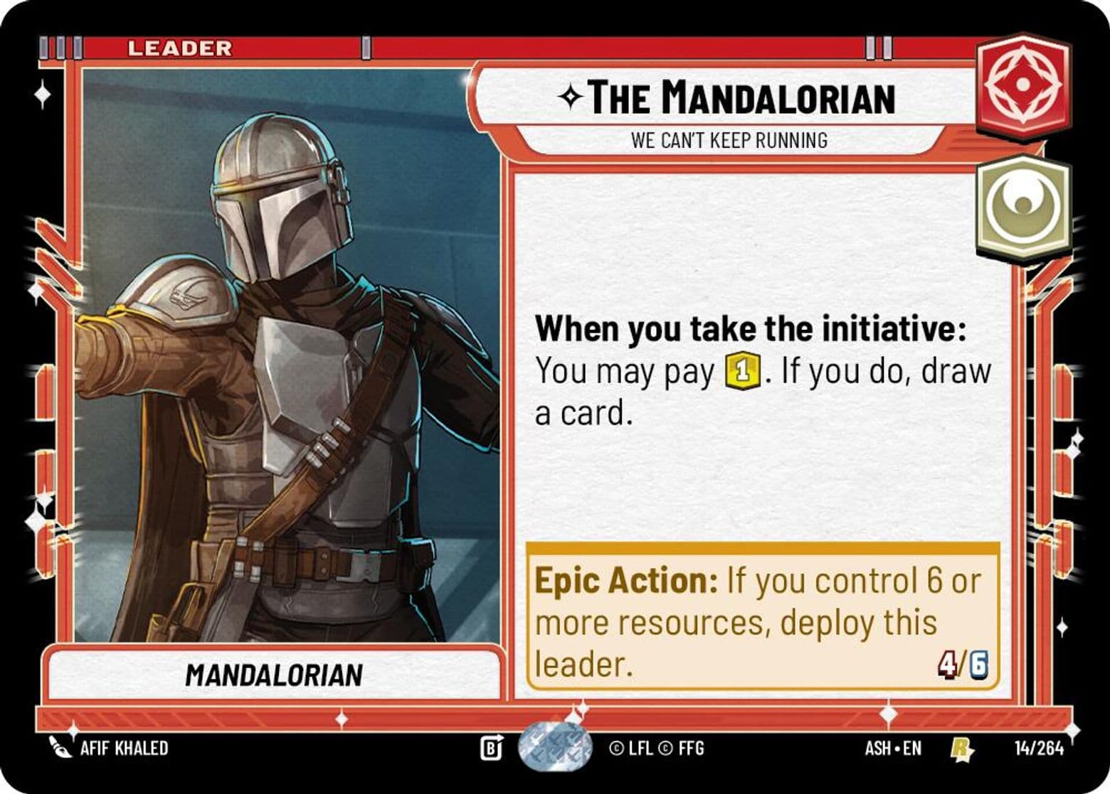 The Mandalorian, We Can't Keep Running, Standard