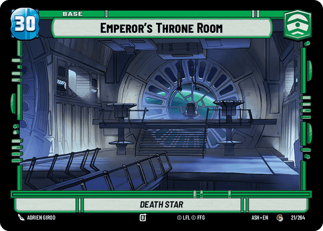 Emperor's Throne Room, Death Star, Standard