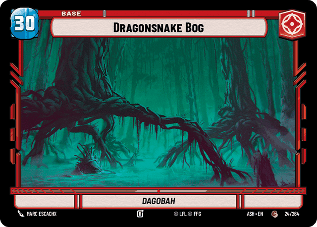 Dragonsnake Bog, Dagobah, Standard