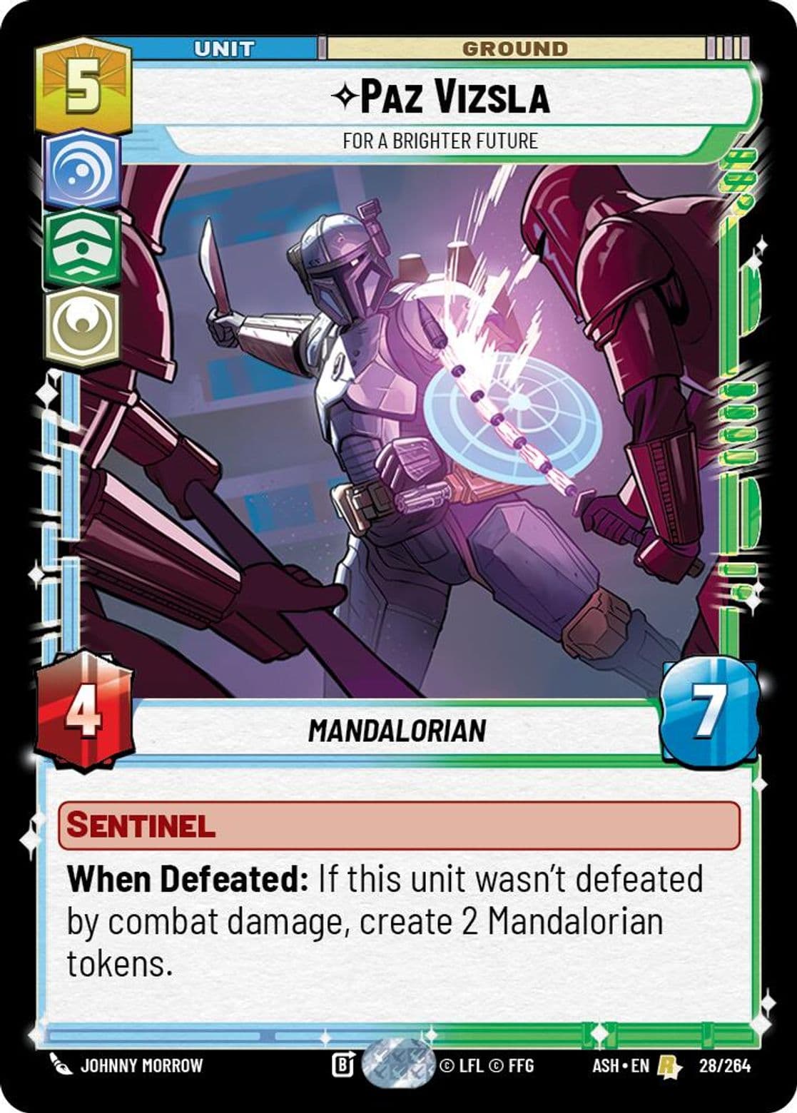 Paz Vizsla, For a Brighter Future, Standard