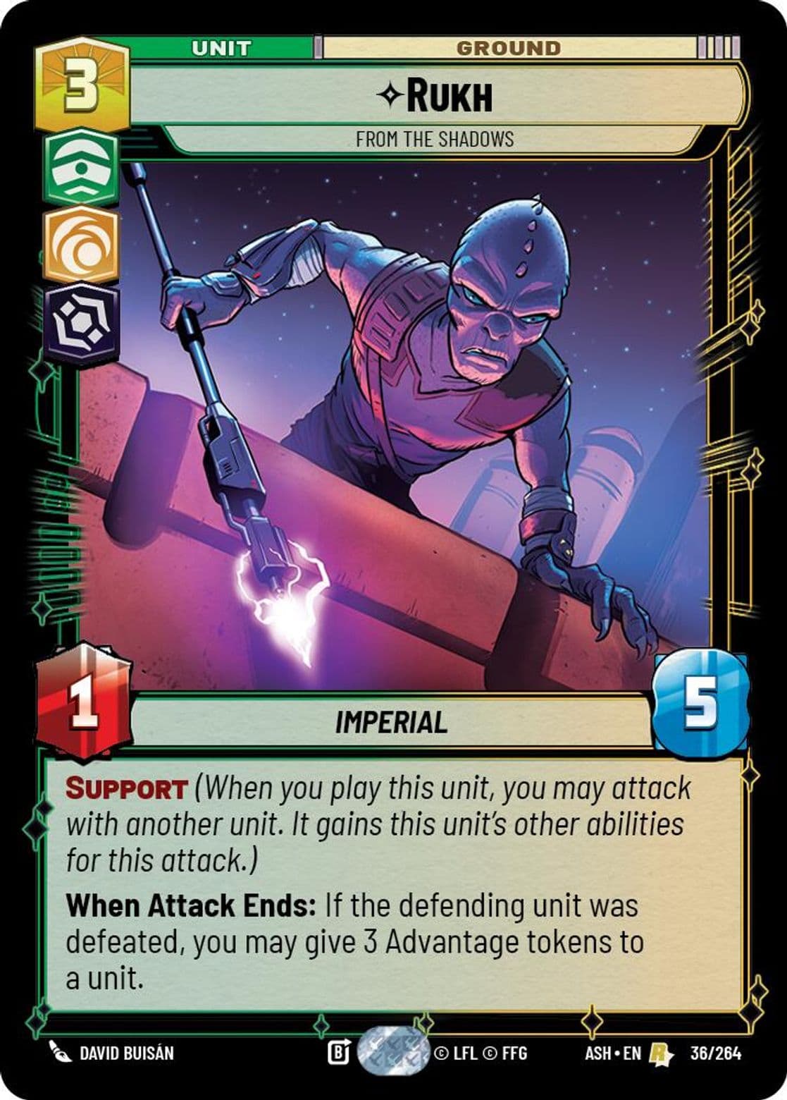 Rukh, From the Shadows, Standard