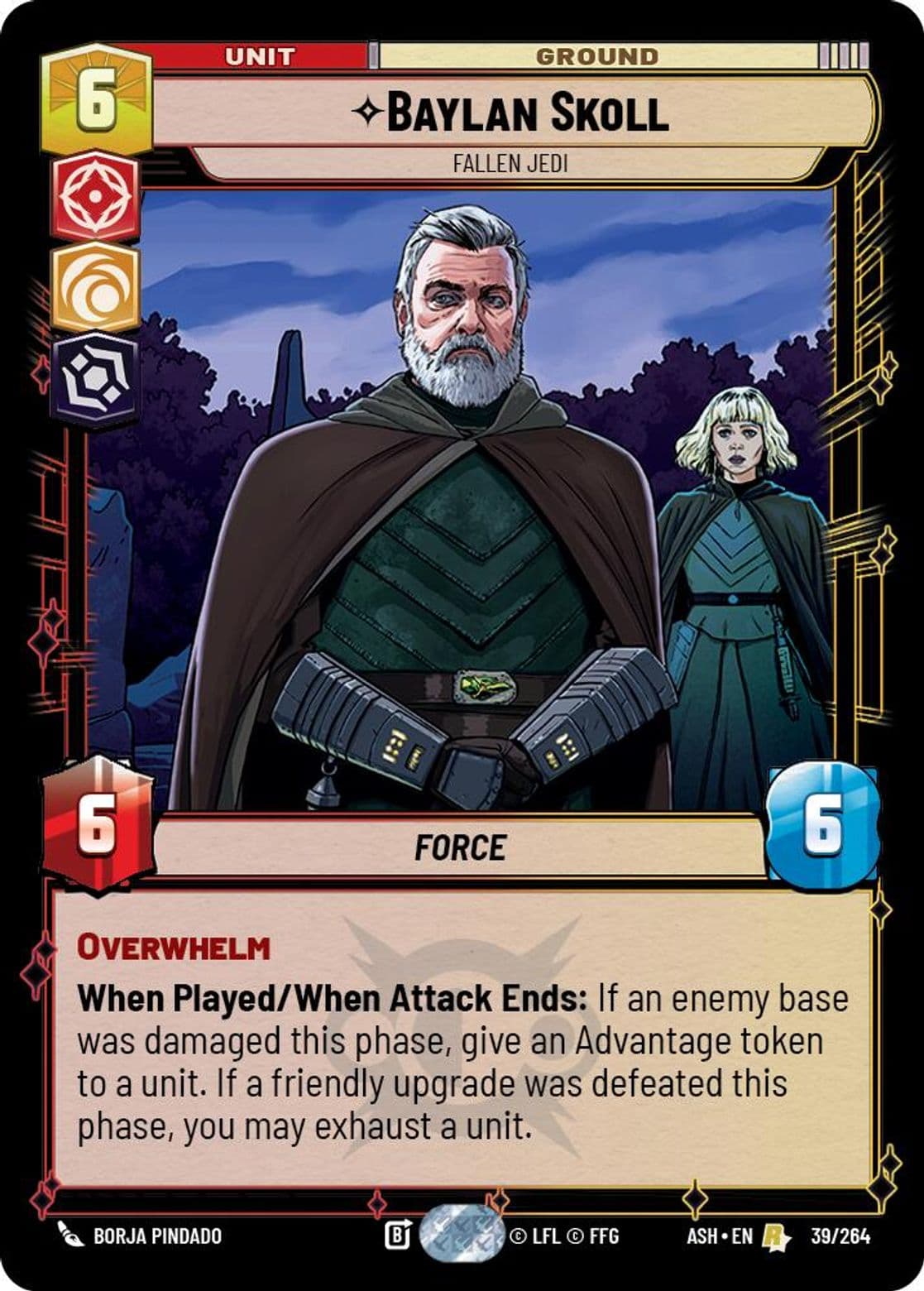 Baylan Skoll, Fallen Jedi, Standard