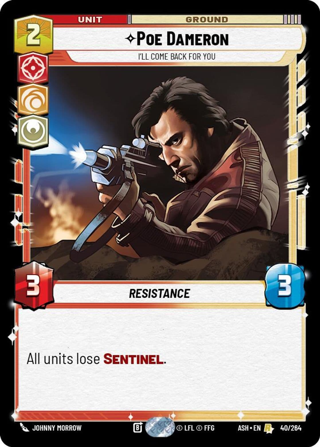 Poe Dameron, I'll Come Back For You, Standard