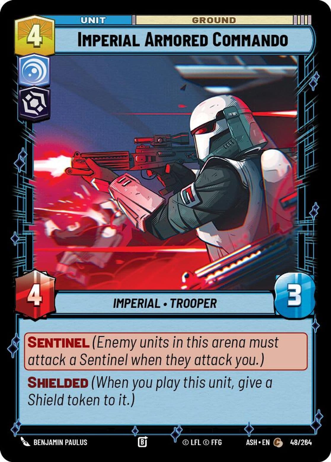 Imperial Armored Commando, Standard