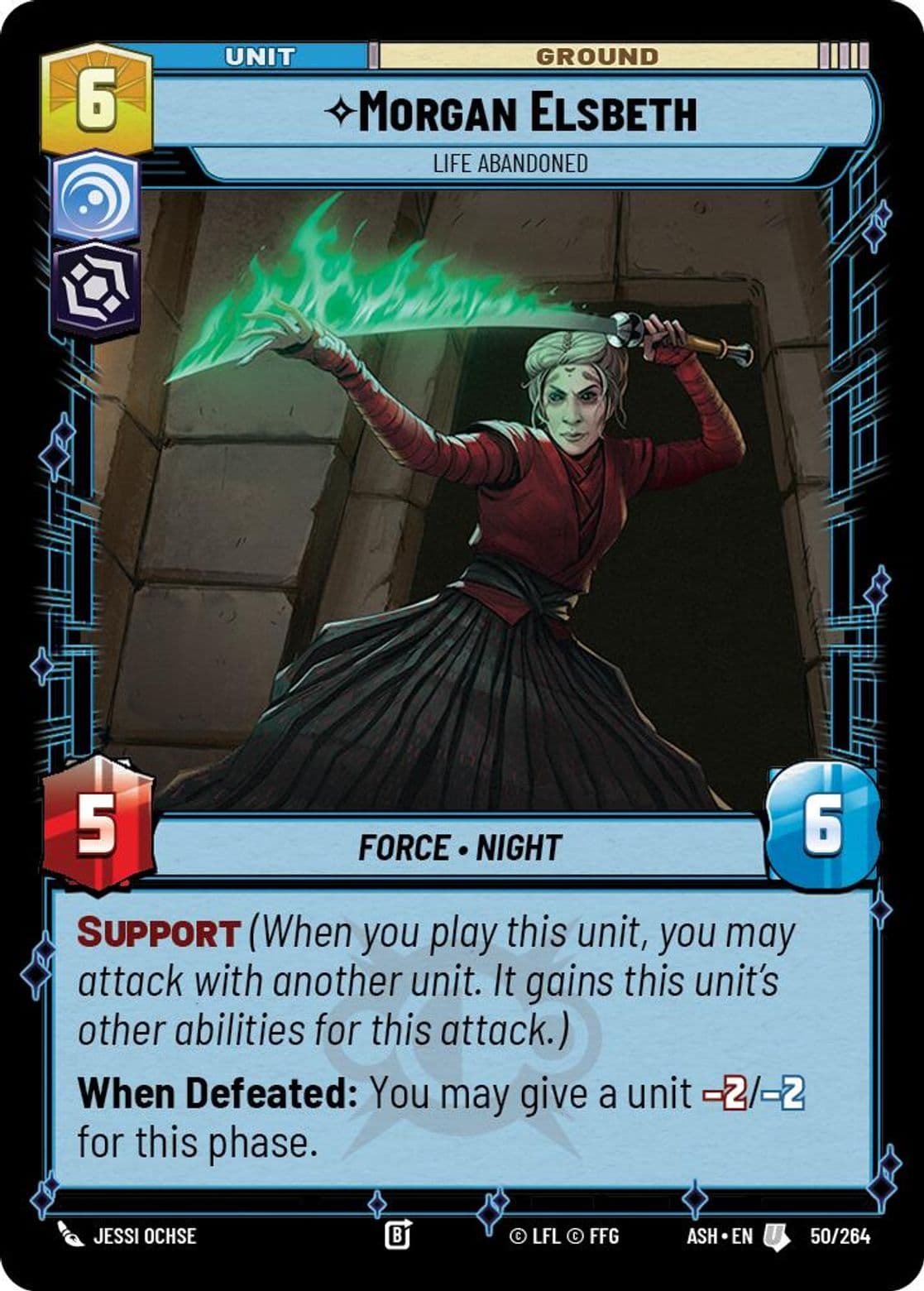Morgan Elsbeth, Life Abandoned, Standard