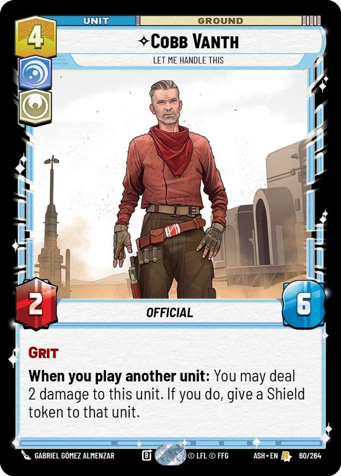 Cobb Vanth, Let Me Handle This, Standard