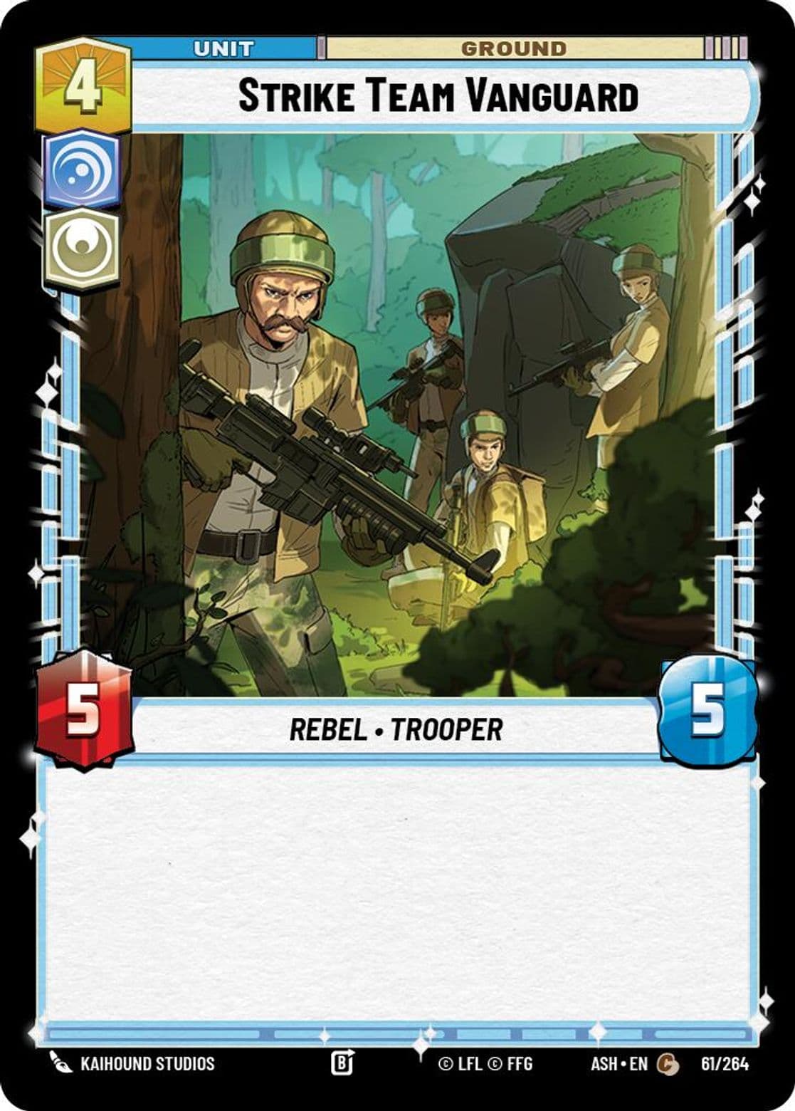 Strike Team Vanguard, Standard