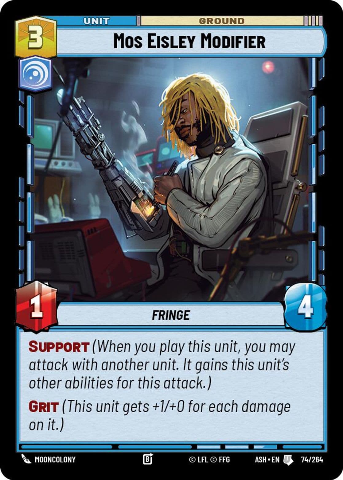 Mos Eisley Modifier, Standard