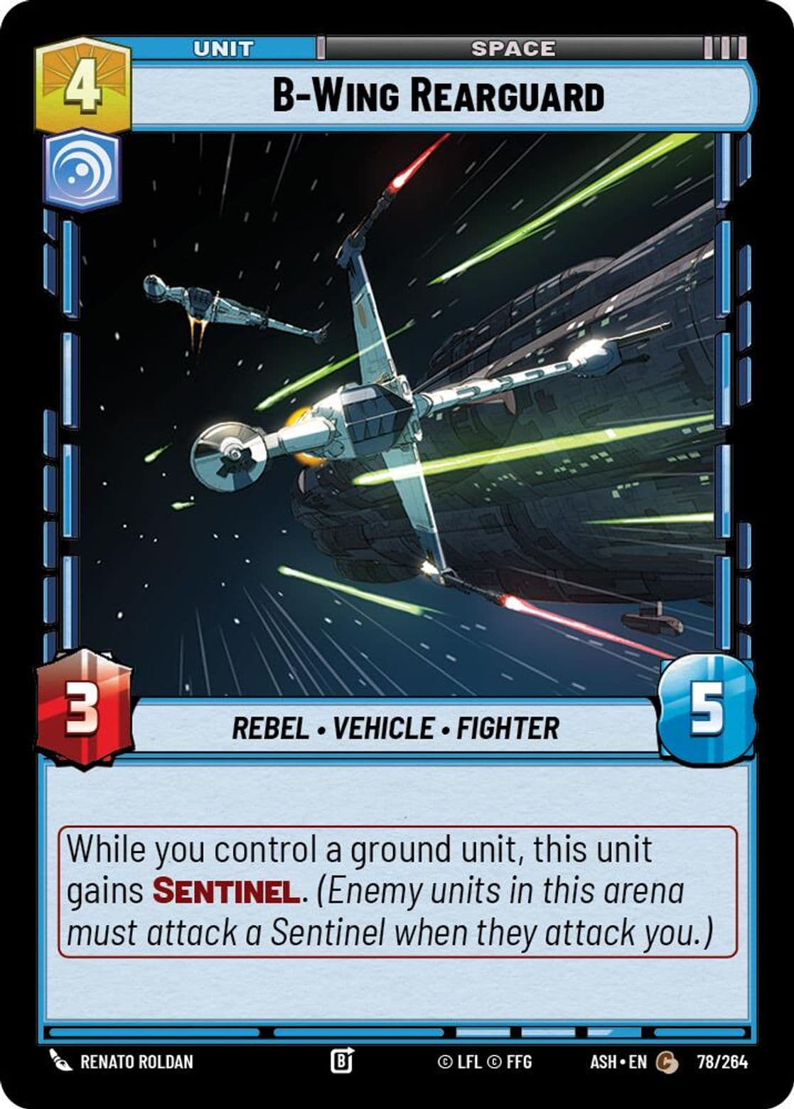 B-Wing Rearguard, Standard