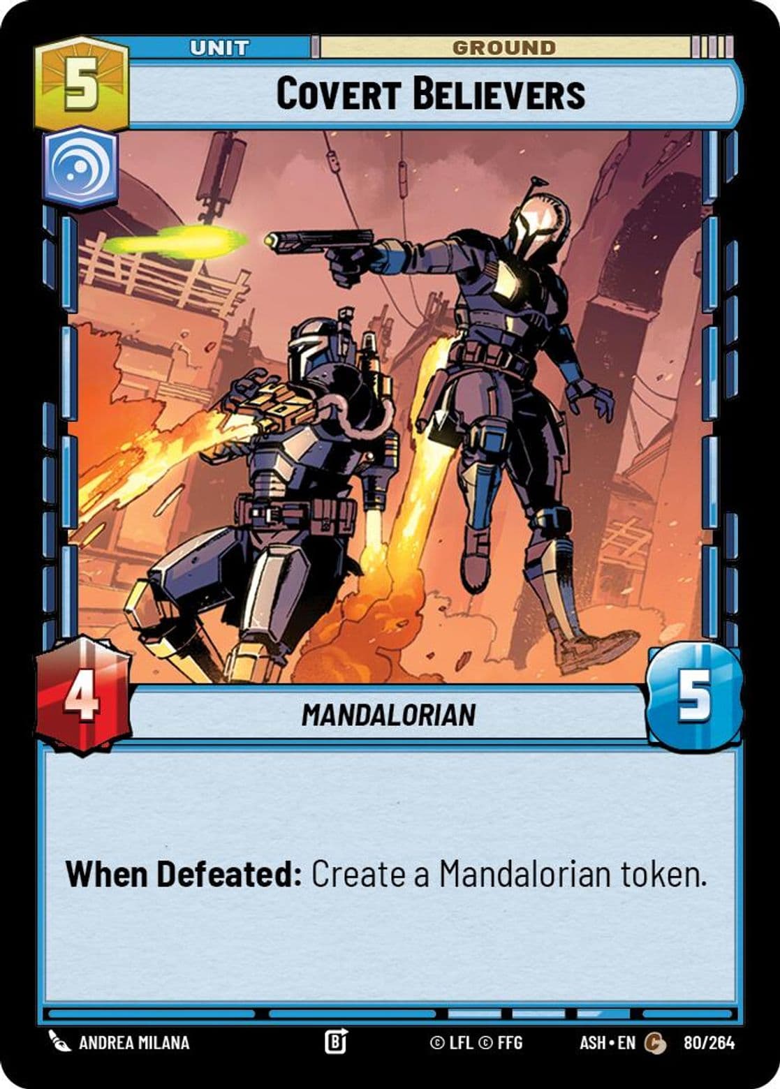 Covert Believers, Standard