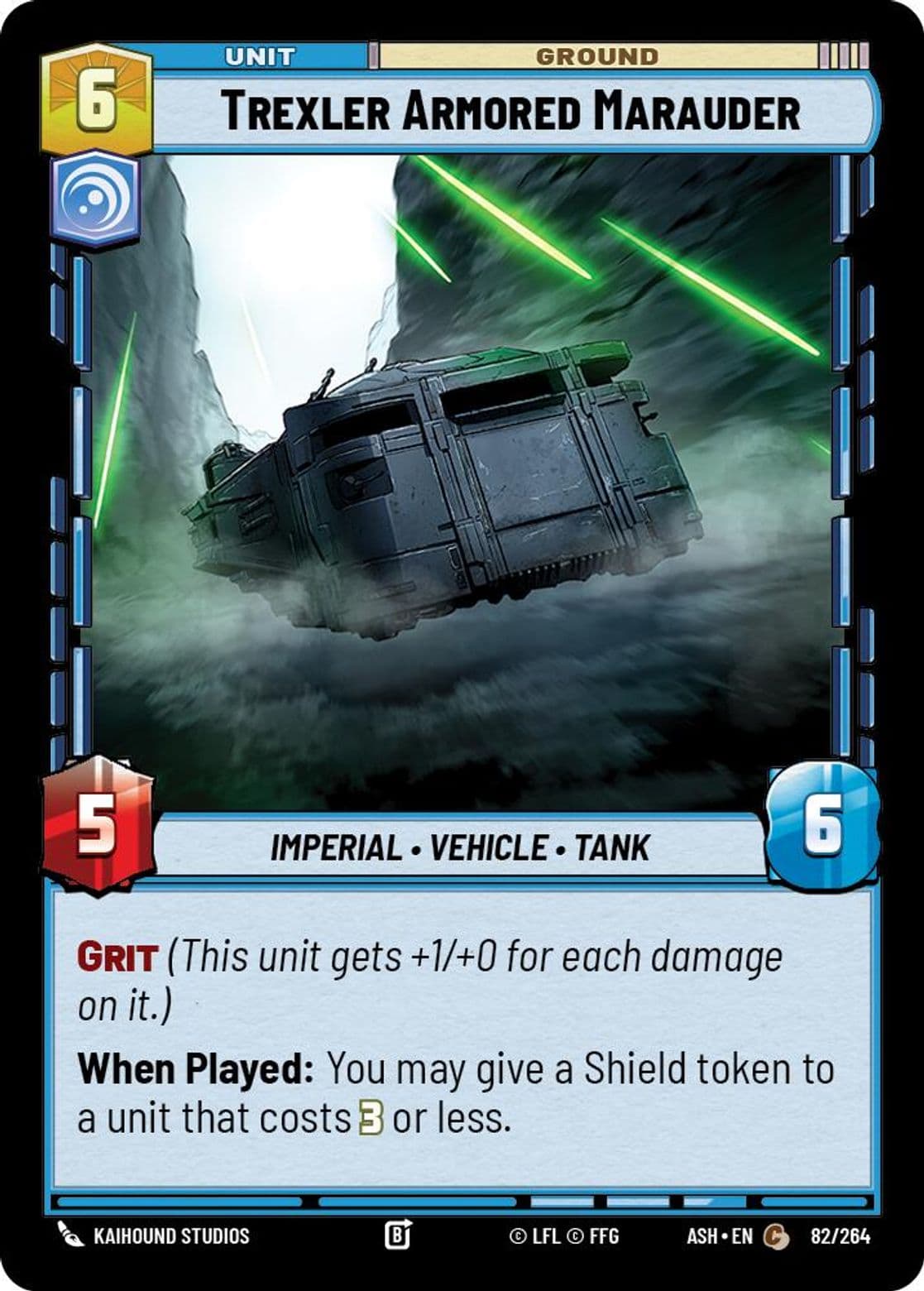 Trexler Armored Marauder, Standard