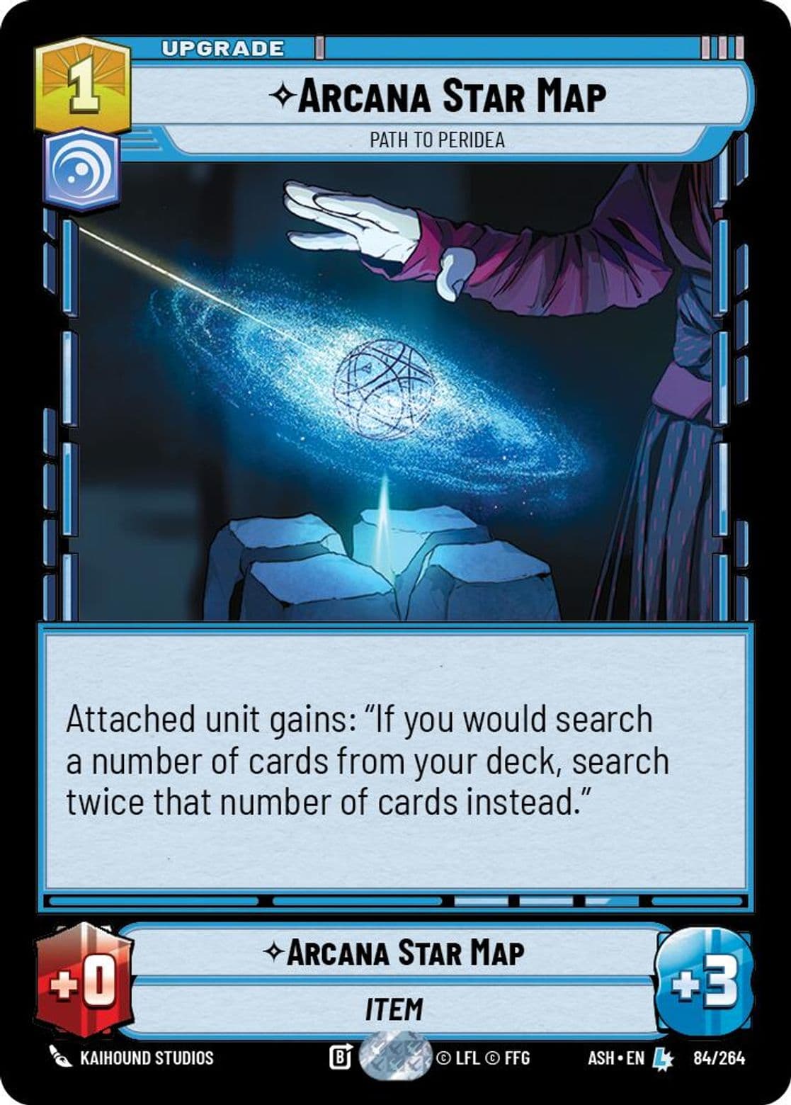 Arcana Star Map, Path to Peridea, Standard