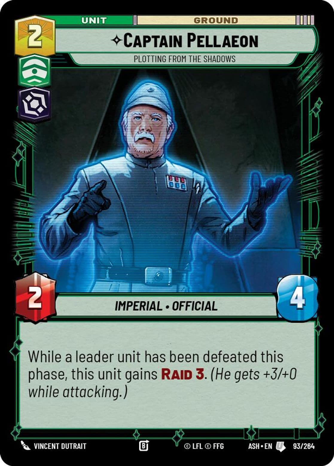 Captain Pellaeon, Plotting from the Shadows, Standard