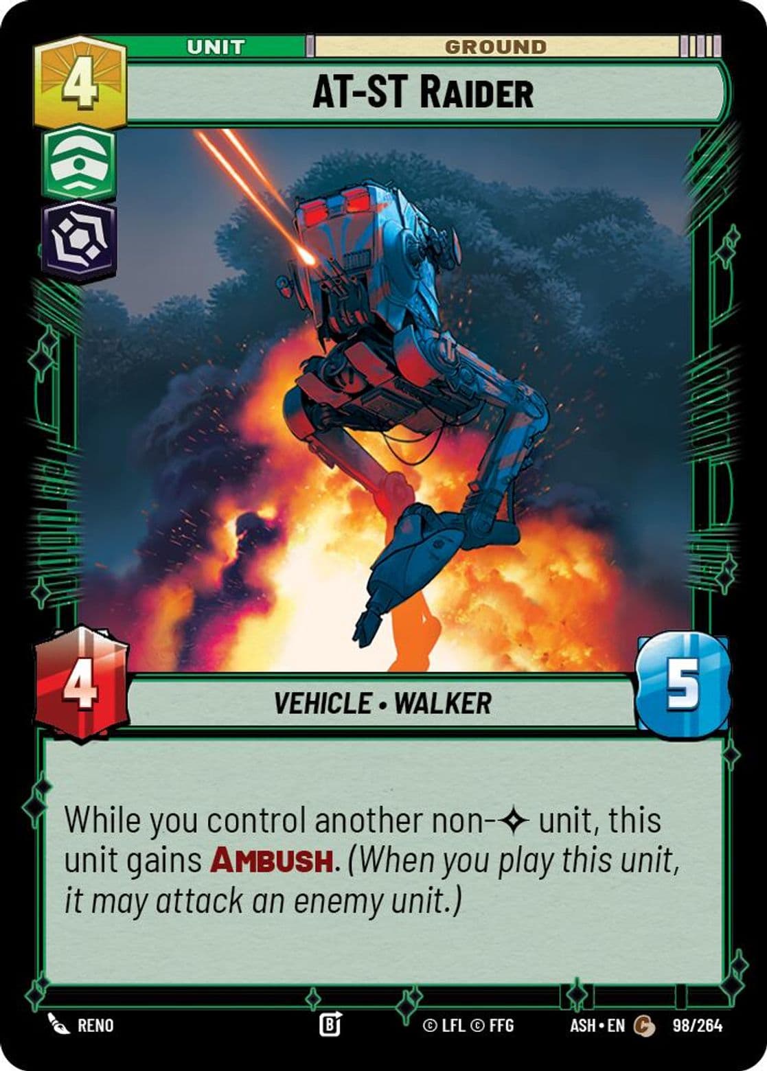 AT-ST Raider, Standard