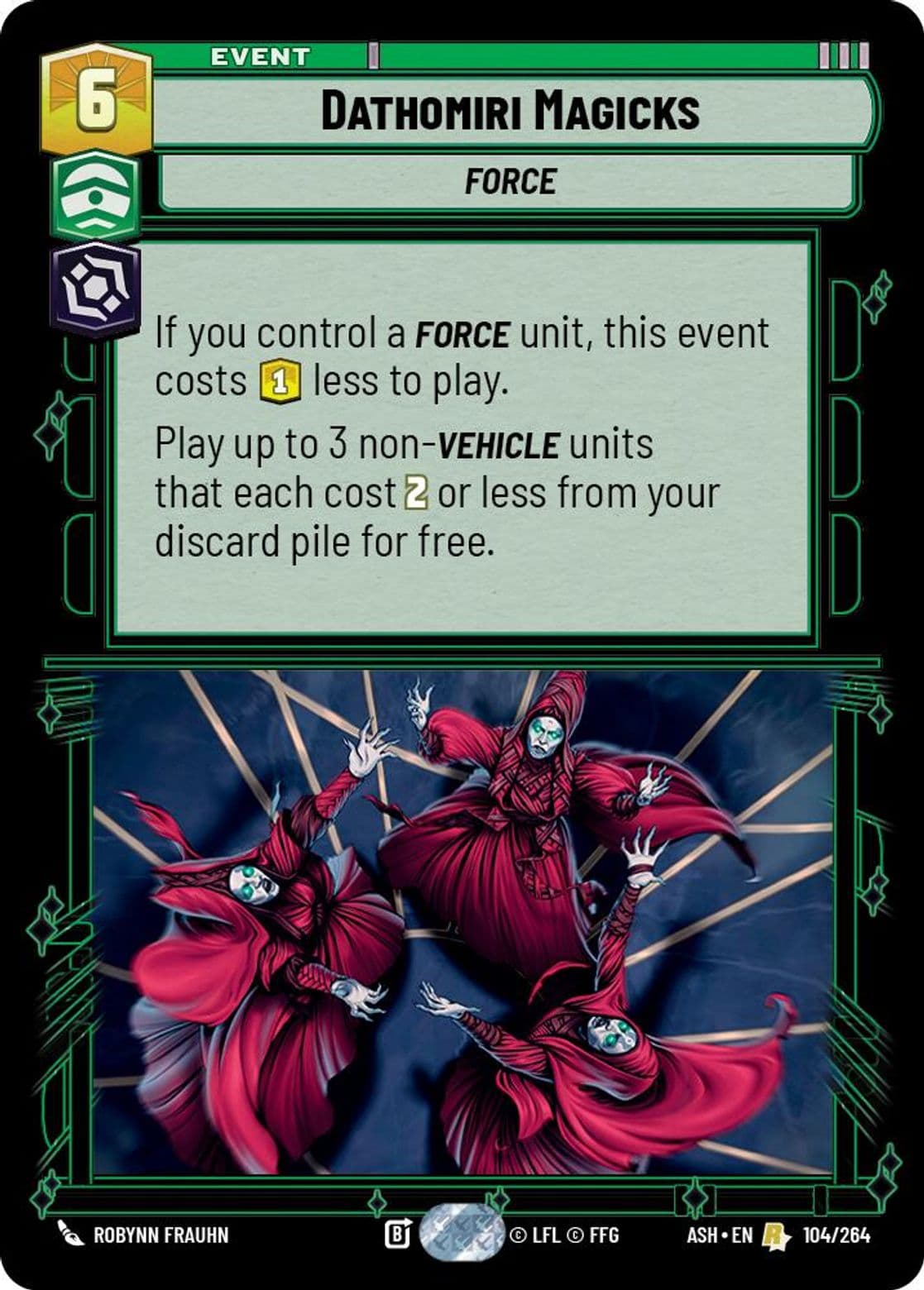 Dathomiri Magicks, Standard