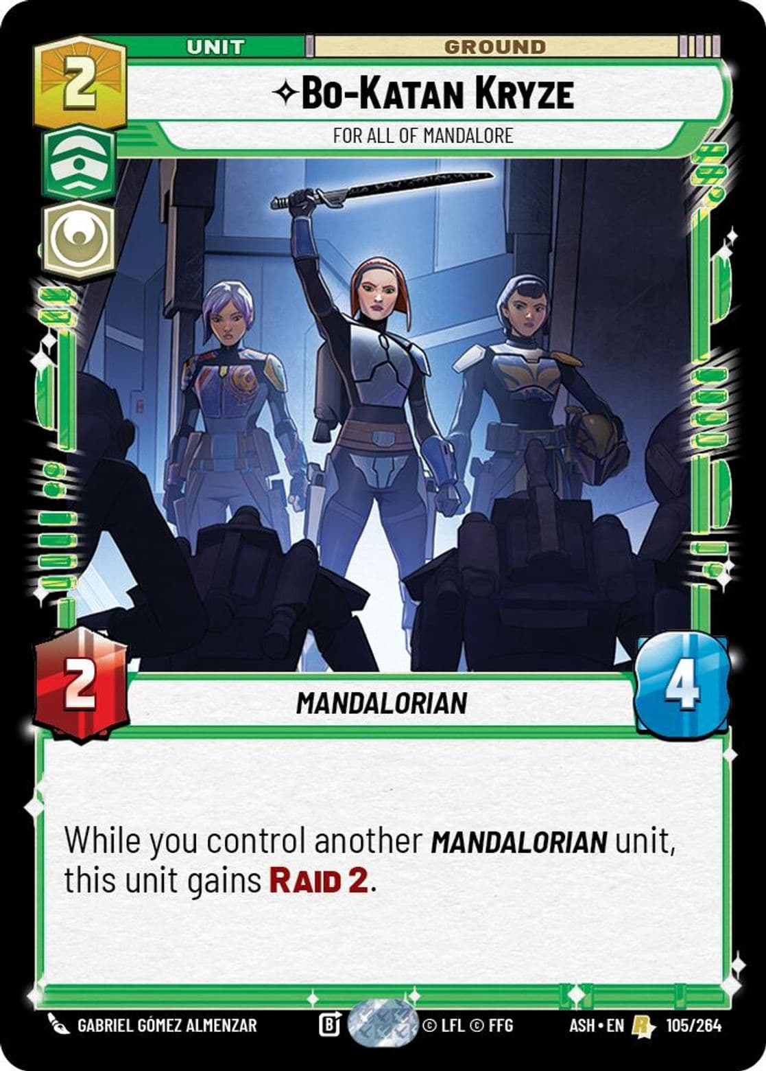 Bo-Katan Kryze, For All of Mandalore, Standard
