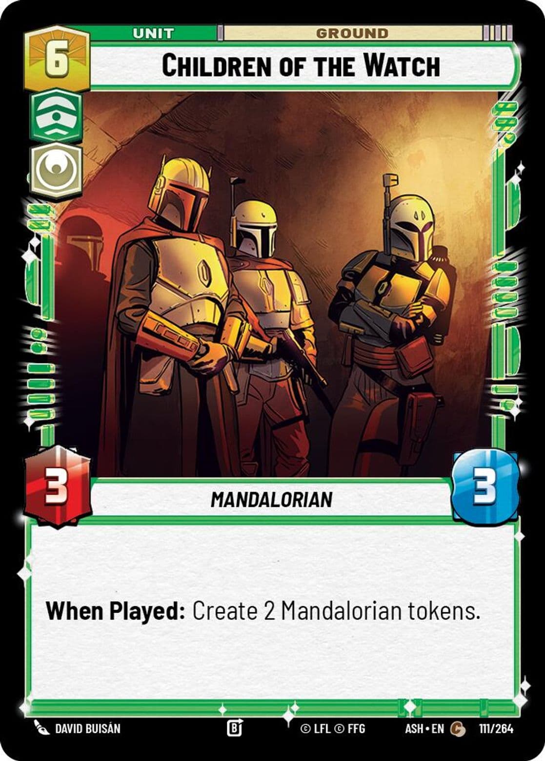 Children of the Watch, Standard