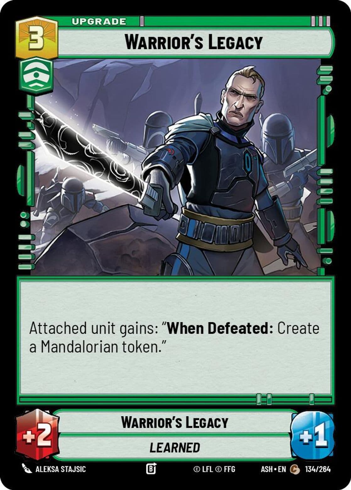 Warrior's Legacy, Standard