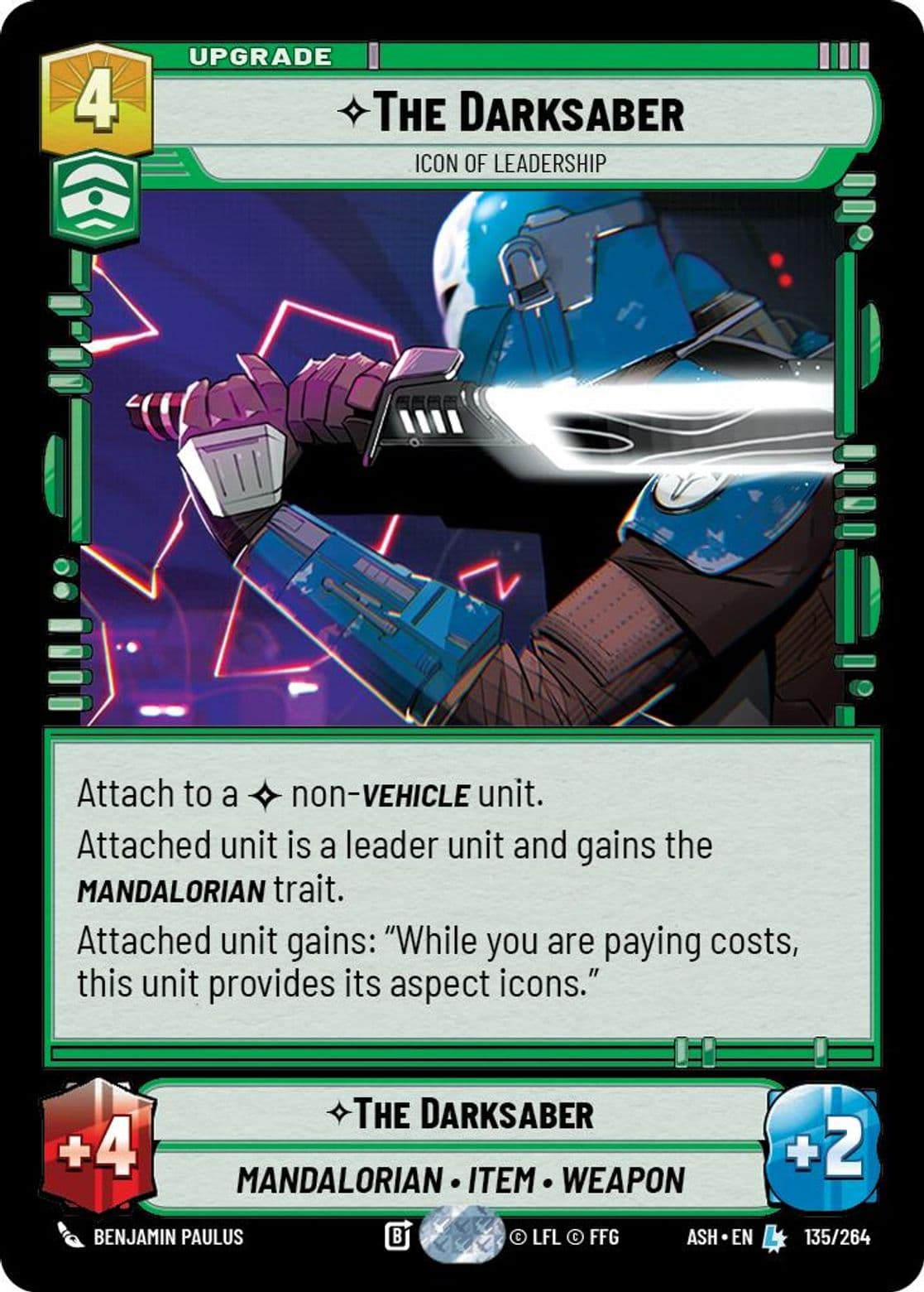 The Darksaber, Icon of Leadership, Standard