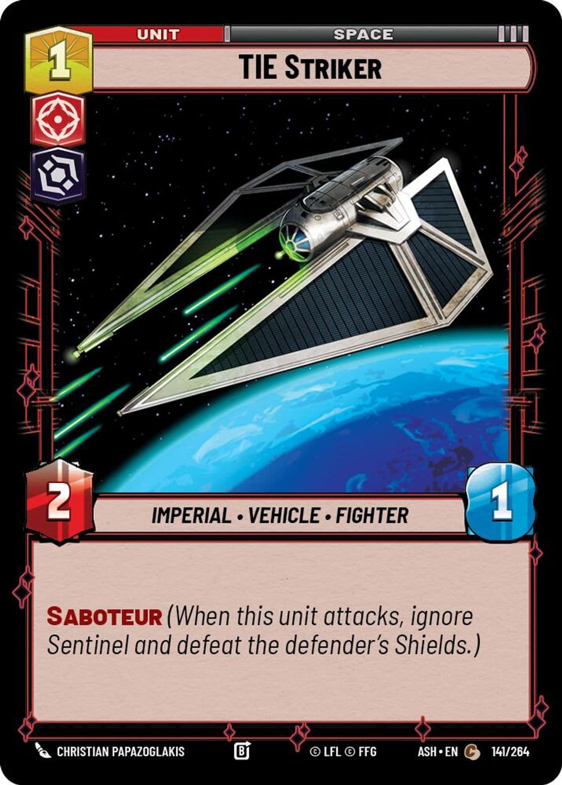 TIE Striker, Standard