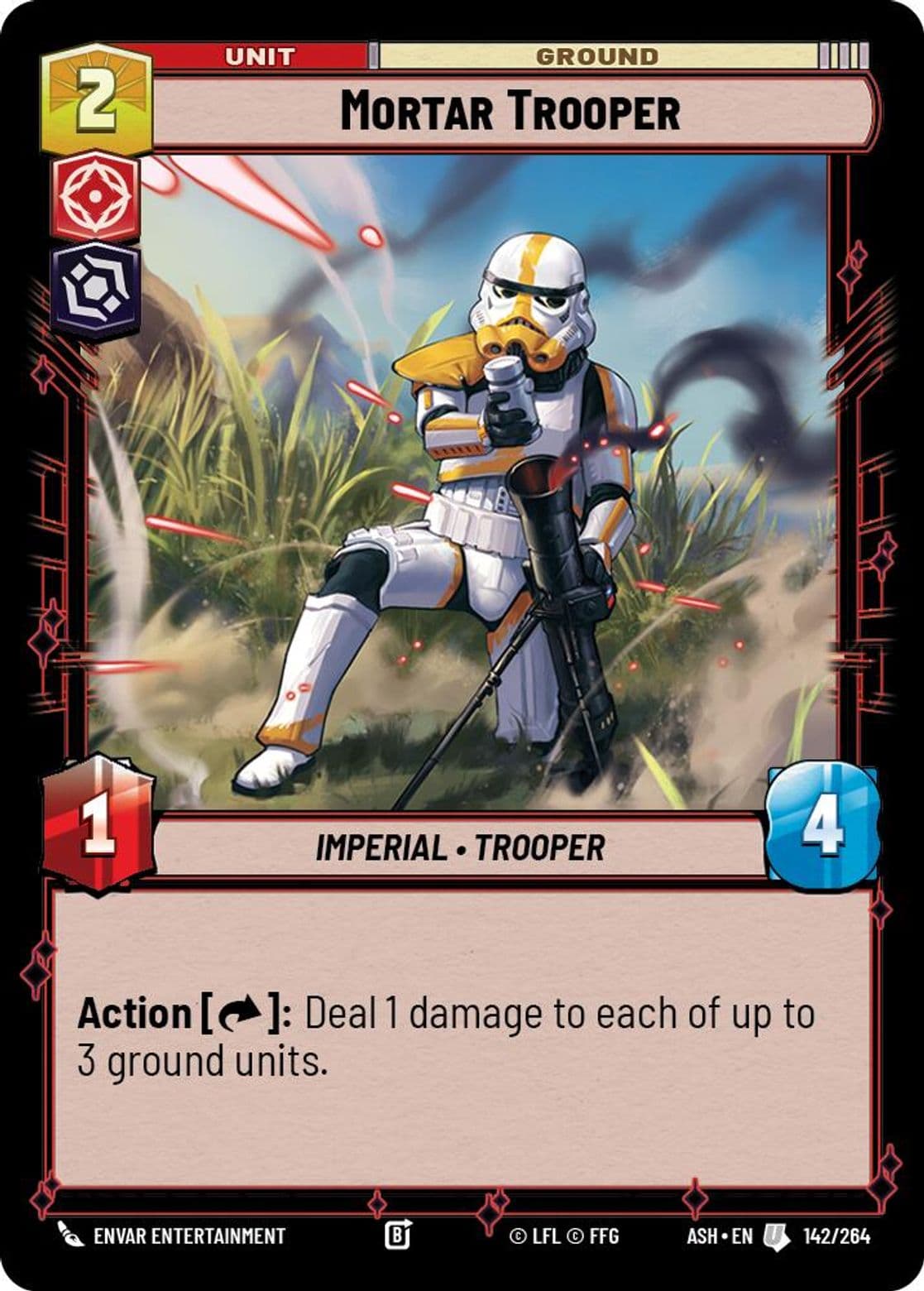 Mortar Trooper, Standard