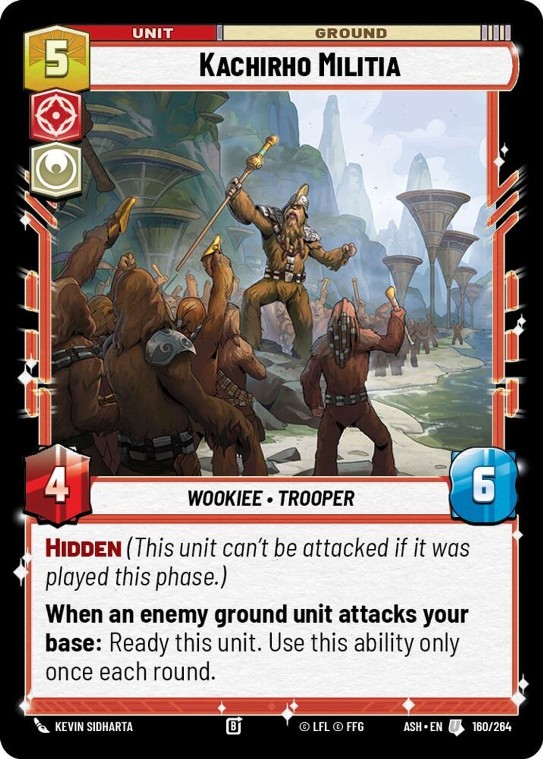 Kachirho Militia, Standard