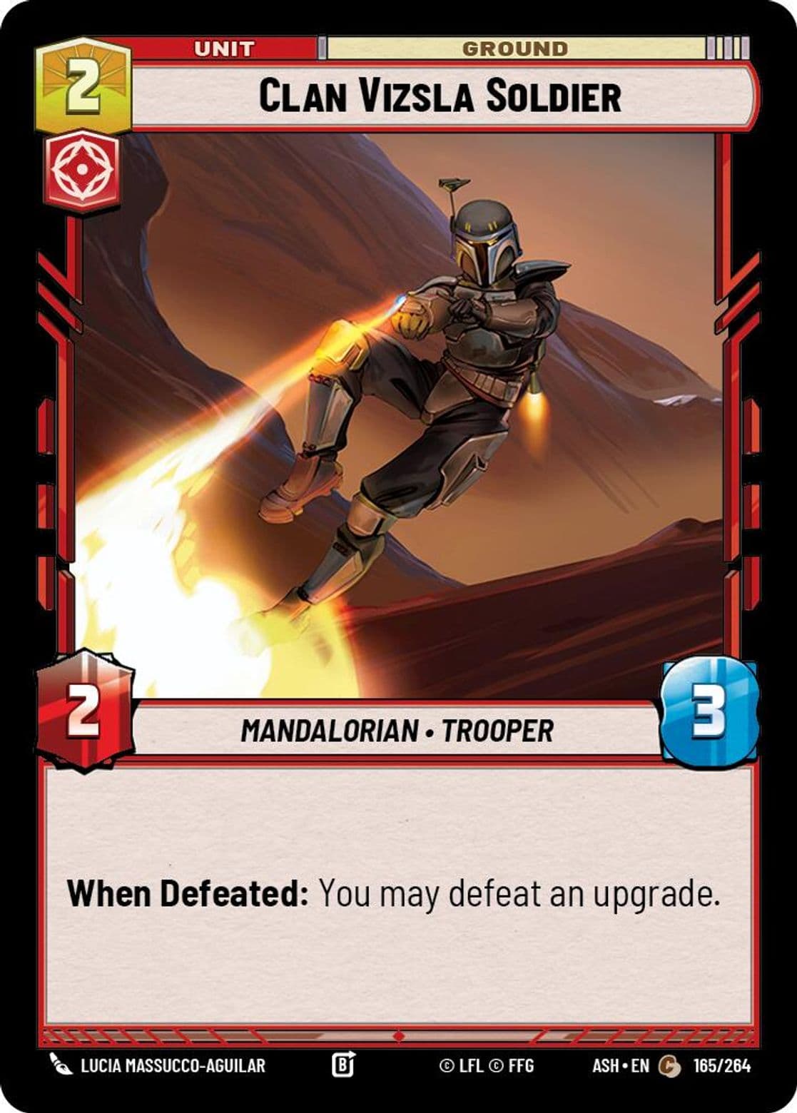 Clan Vizsla Soldier, Standard