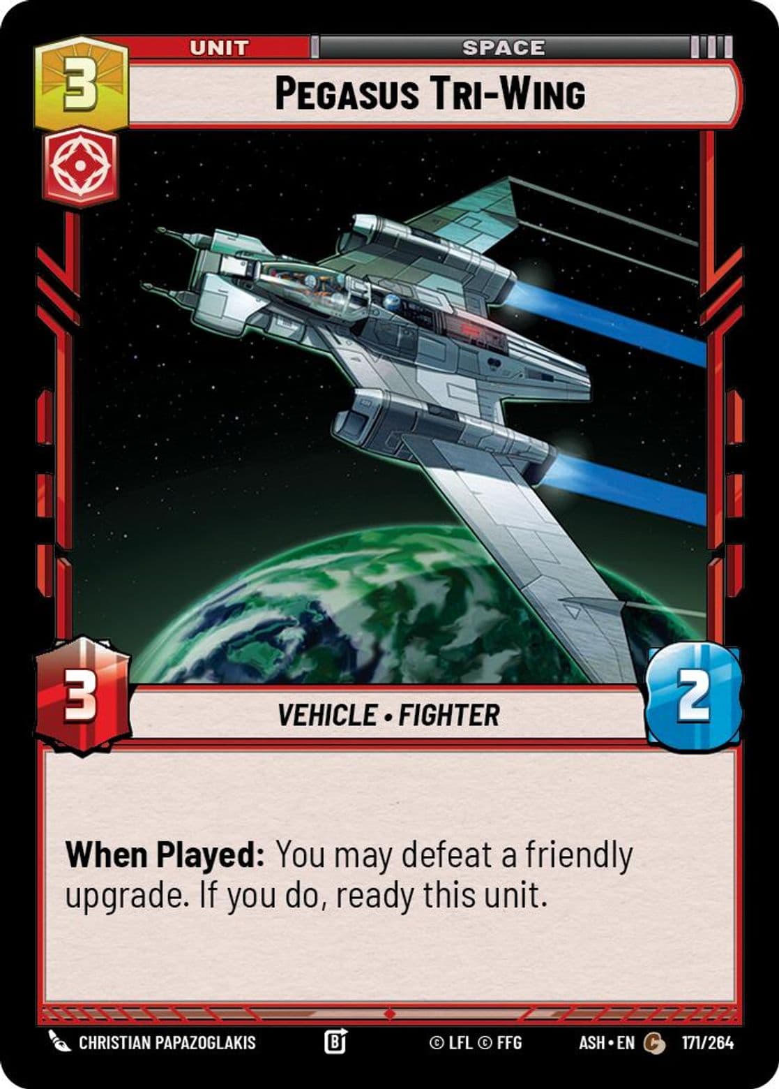 Pegasus Tri-Wing, Standard