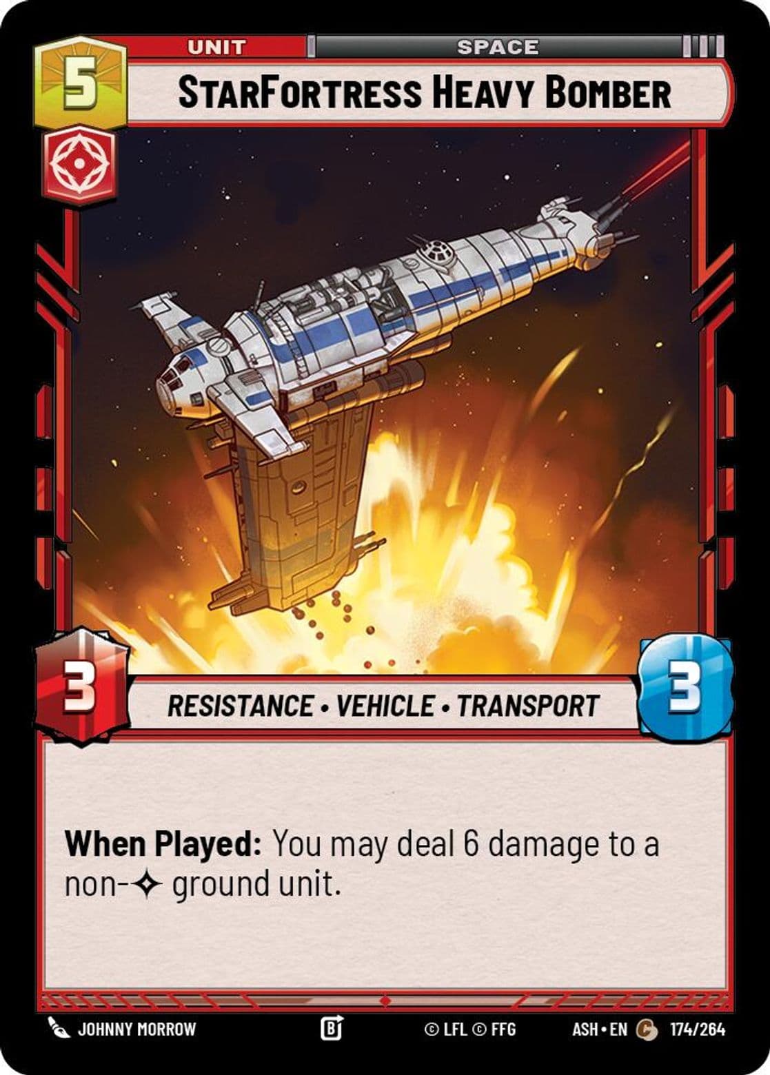 StarFortress Heavy Bomber, Standard