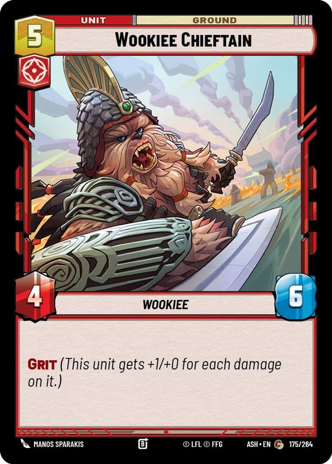 Wookiee Chieftain, Standard