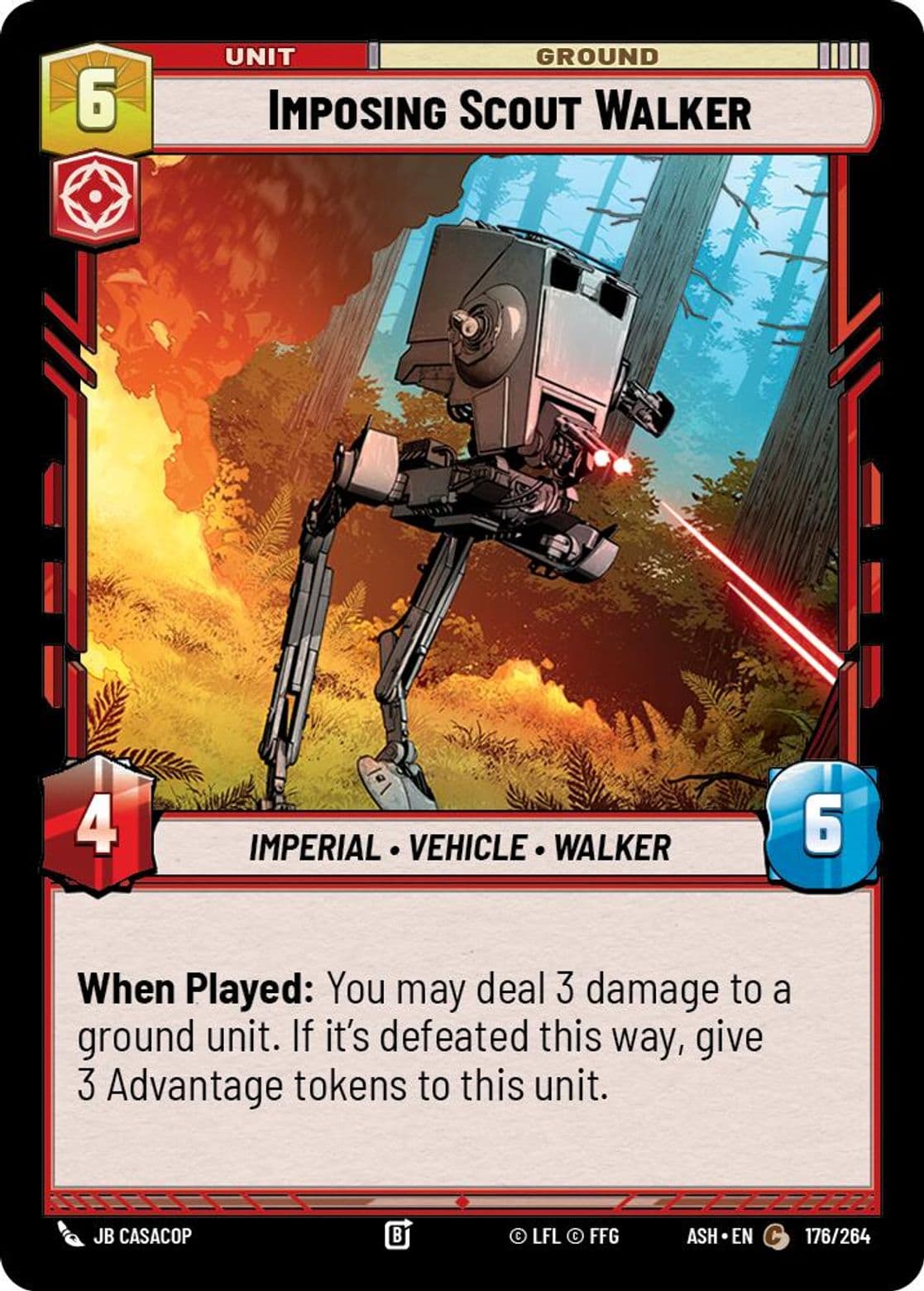 Imposing Scout Walker, Standard