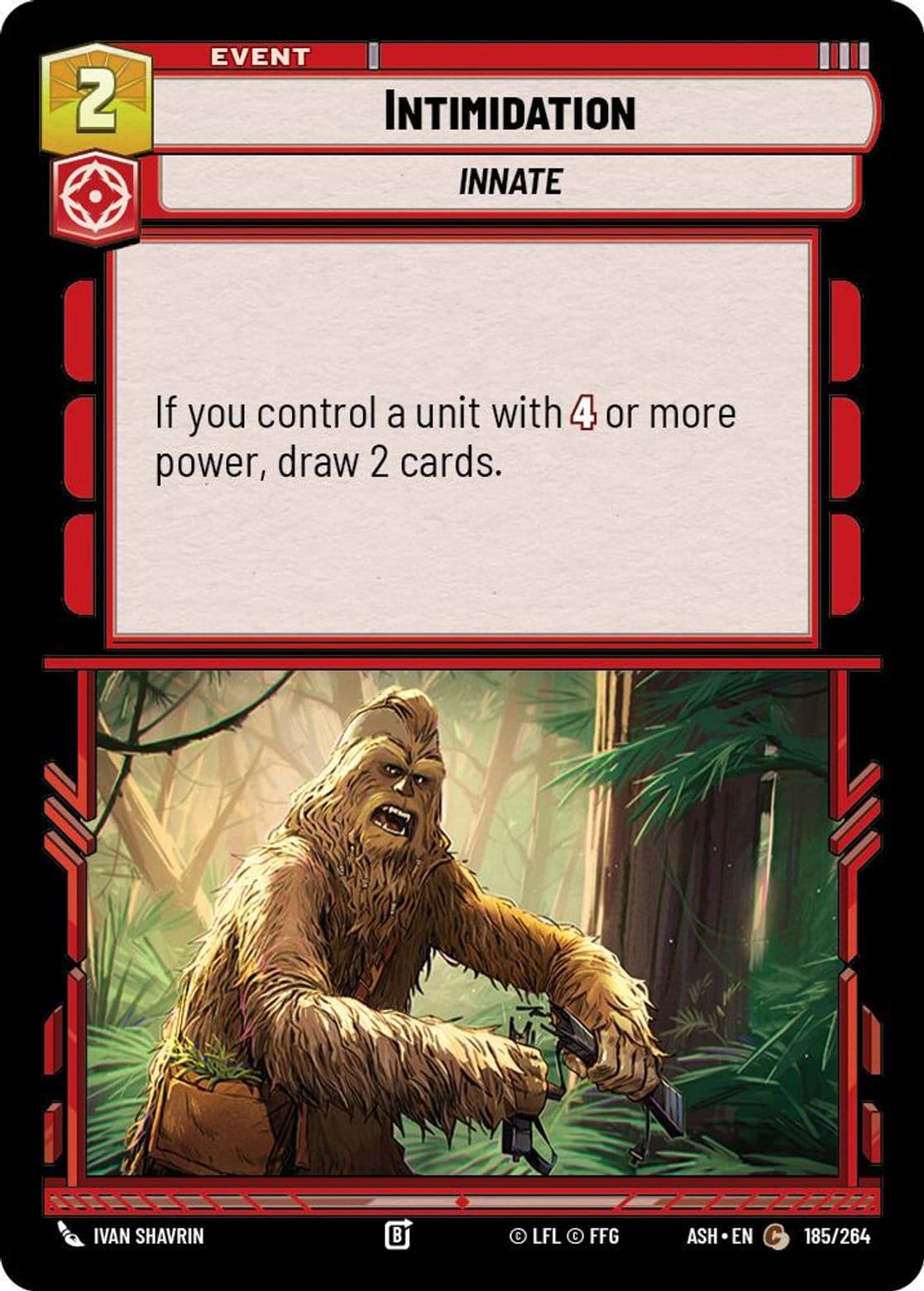 Intimidation, Standard
