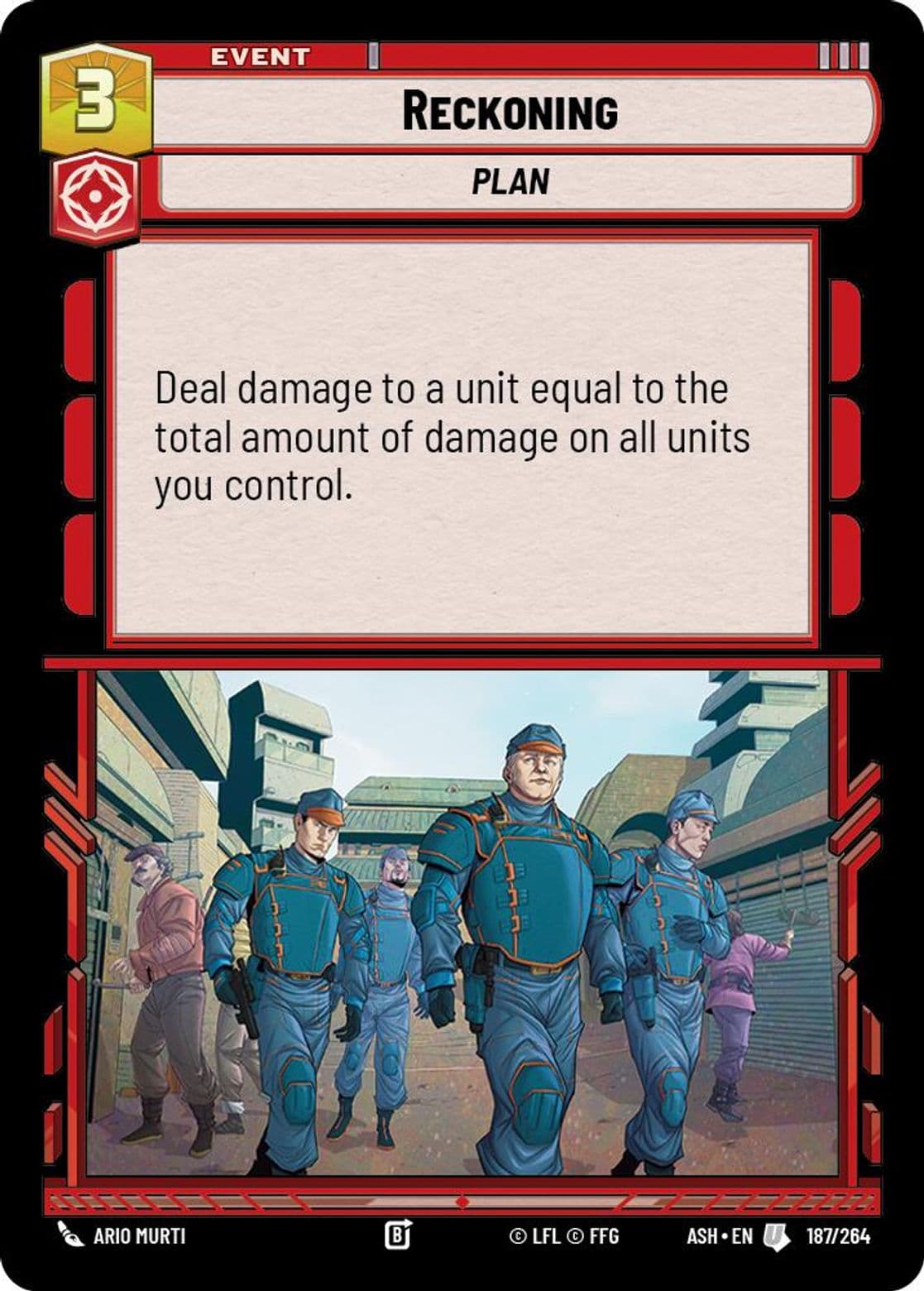 Reckoning, Standard