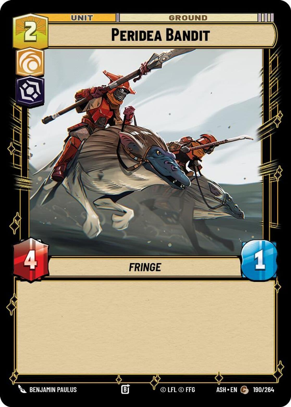 Peridea Bandit, Standard