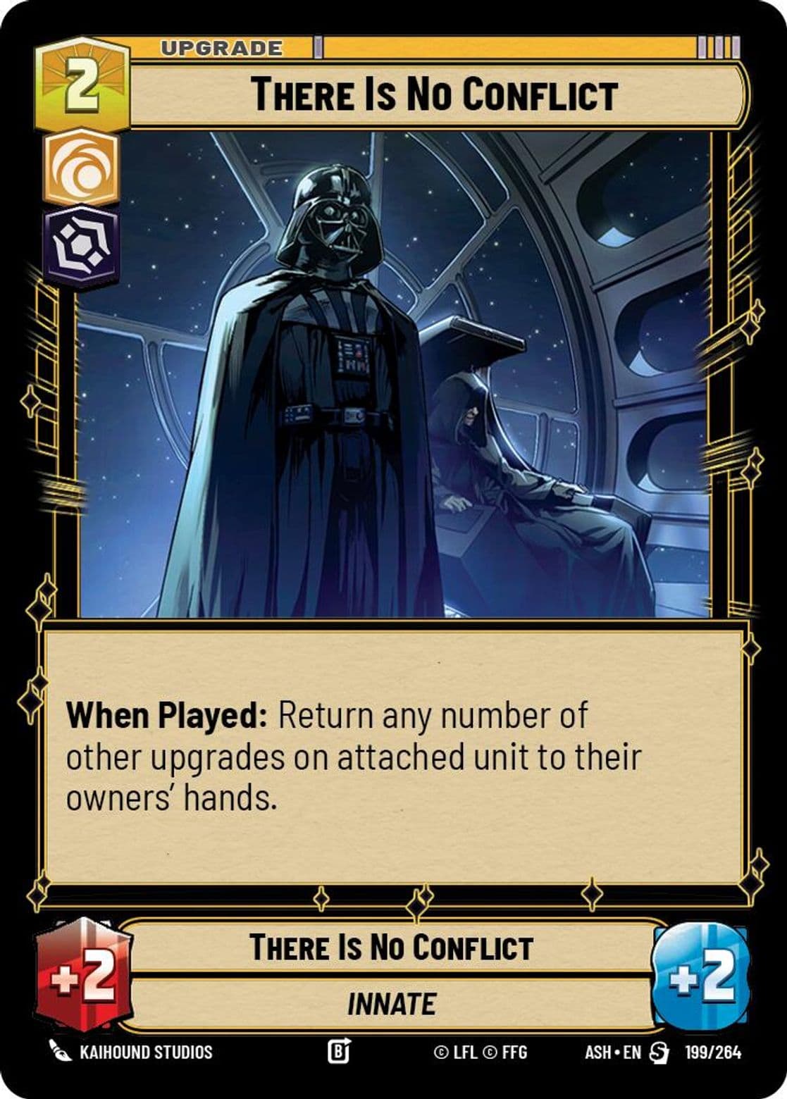 There Is No Conflict, Standard