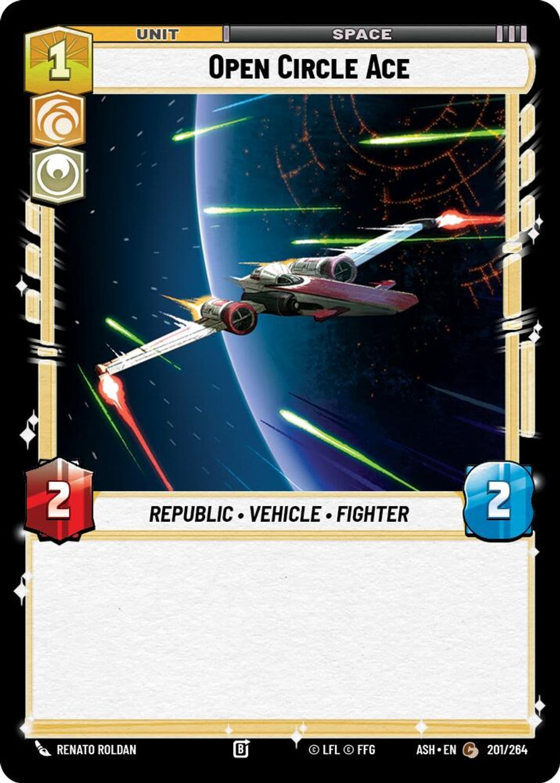 Open Circle Ace, Standard