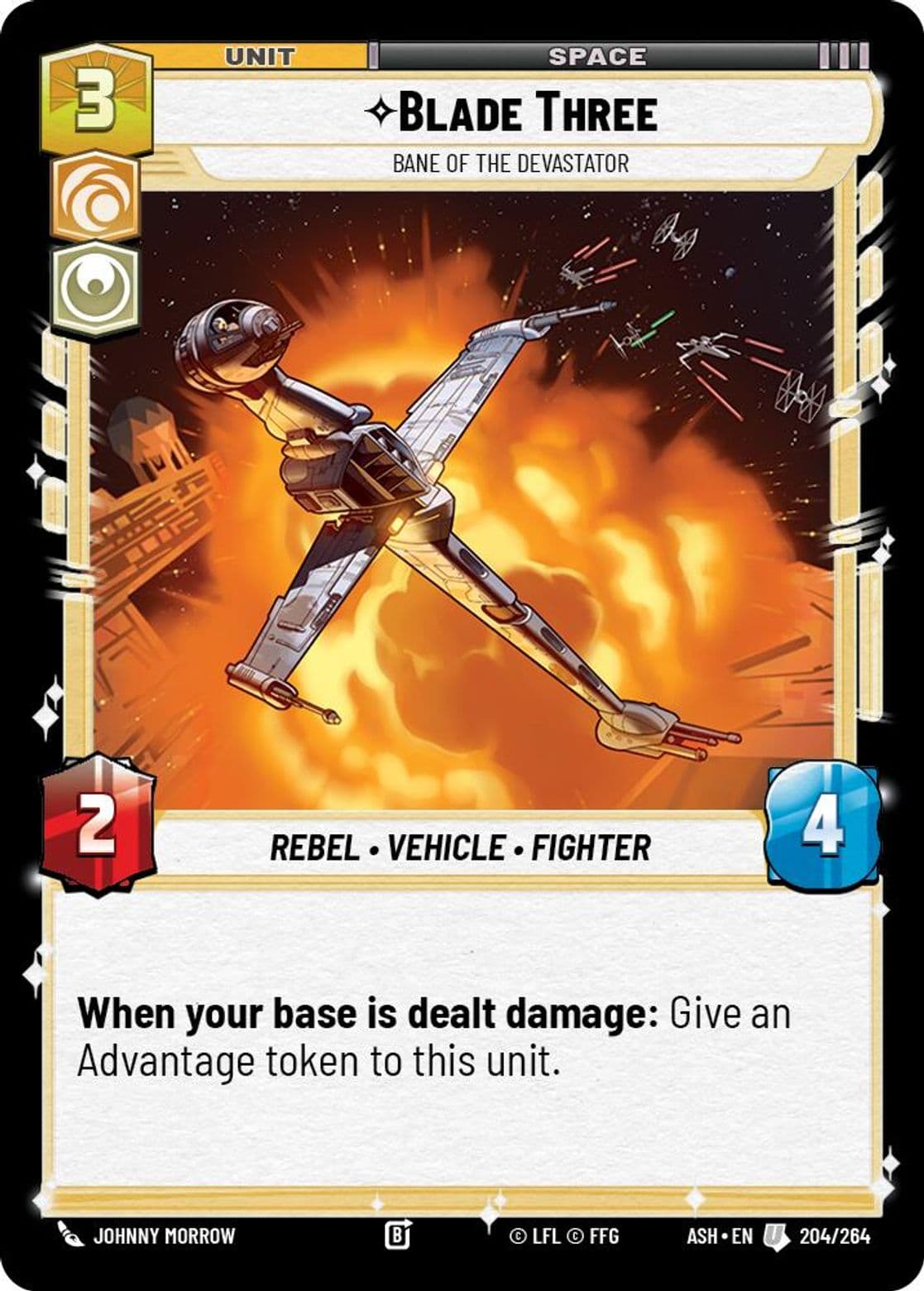 Blade Three, Bane of the Devastator, Standard