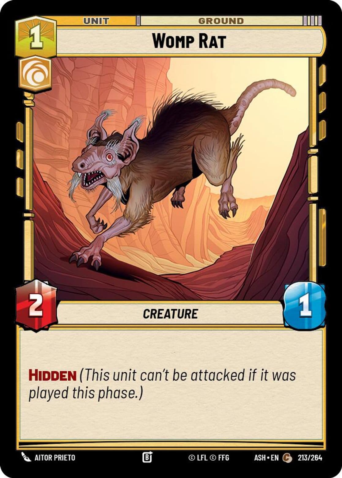 Womp Rat, Standard