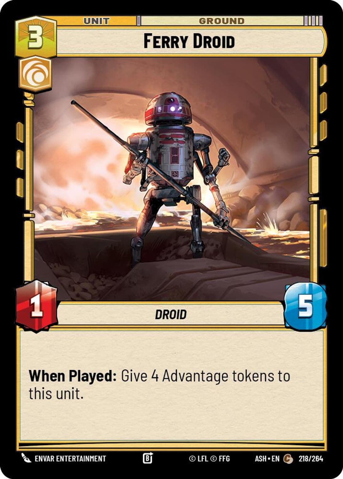 Ferry Droid, Standard