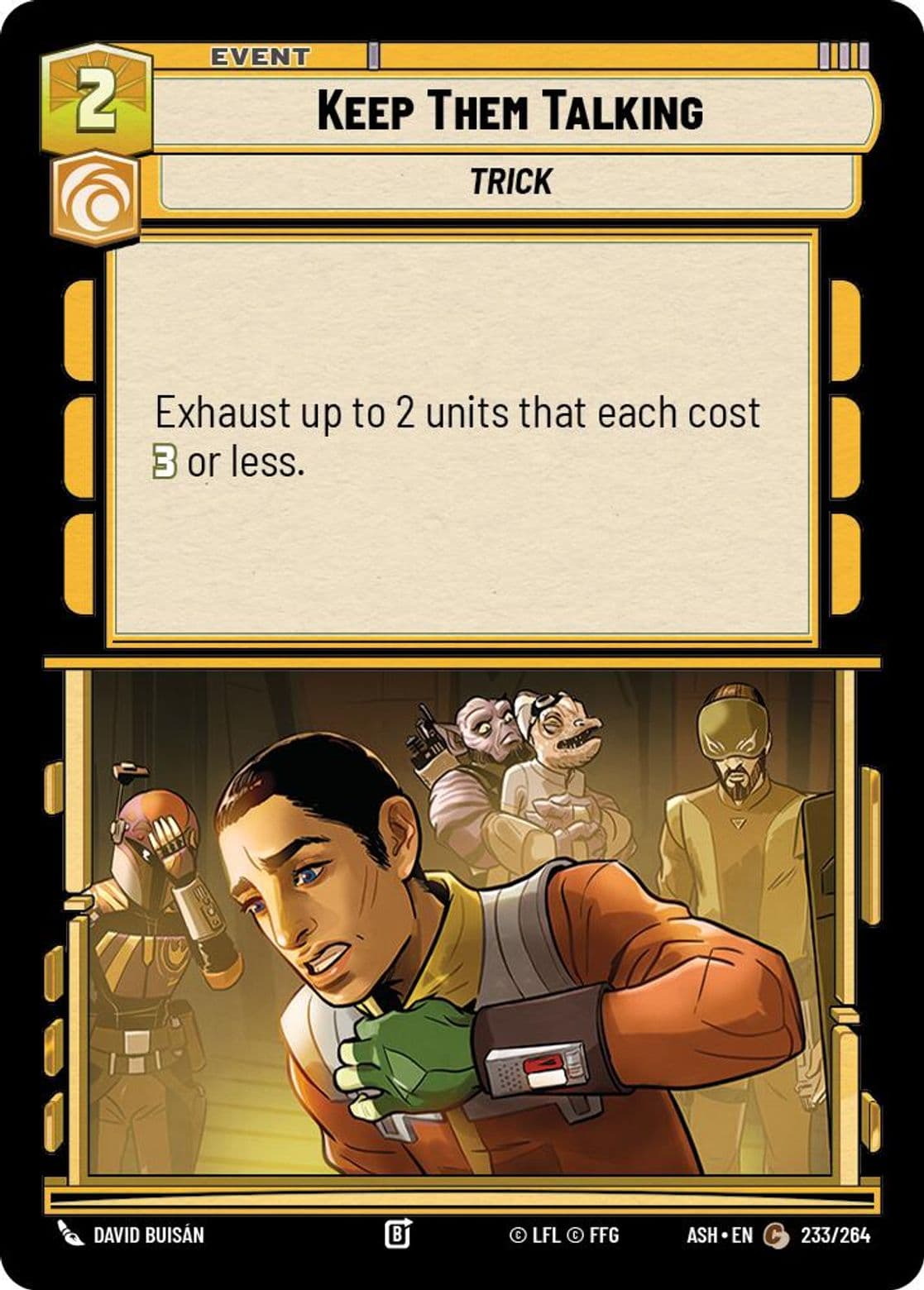 Keep Them Talking, Standard