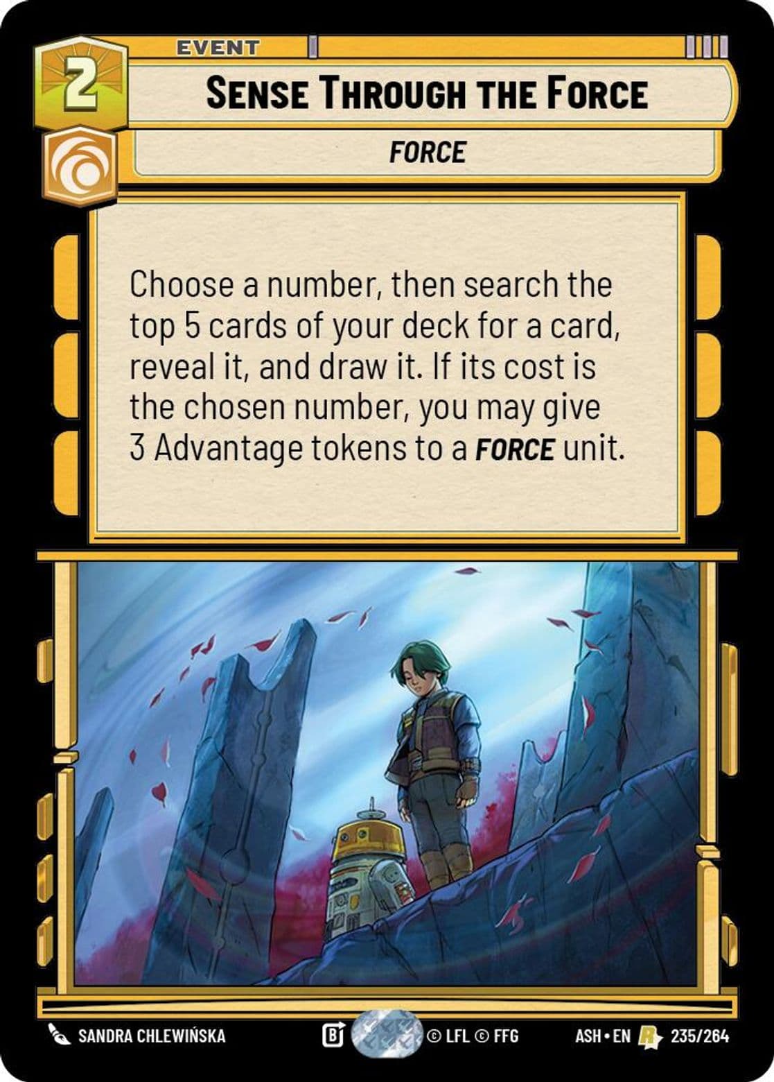 Sense Through the Force, Standard