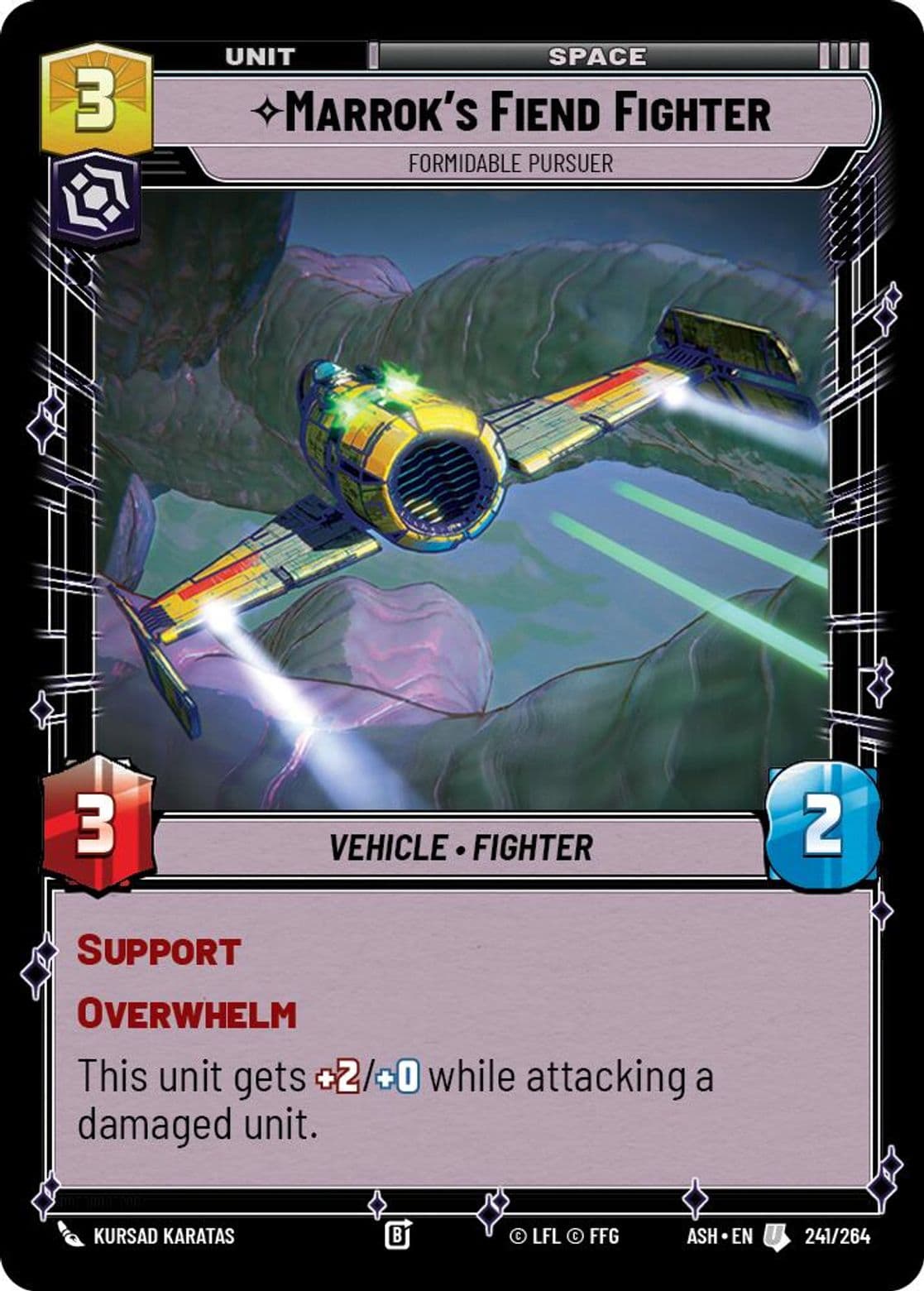 Marrok's Fiend Fighter, Formidable Pursuer, Standard