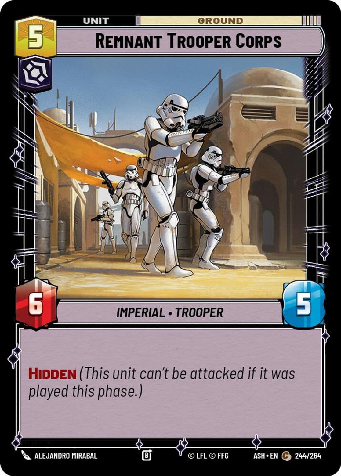 Remnant Trooper Corps, Standard