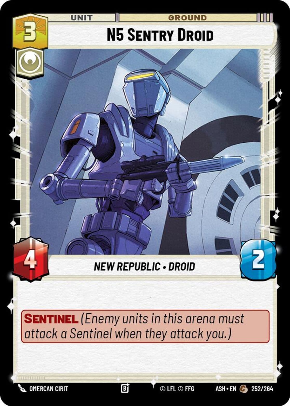 N5 Sentry Droid, Standard