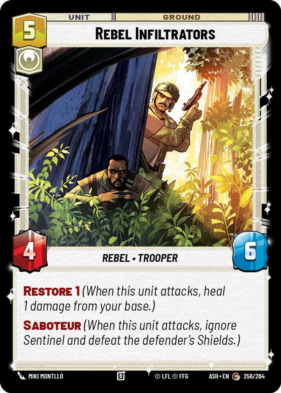 Rebel Infiltrators, Standard