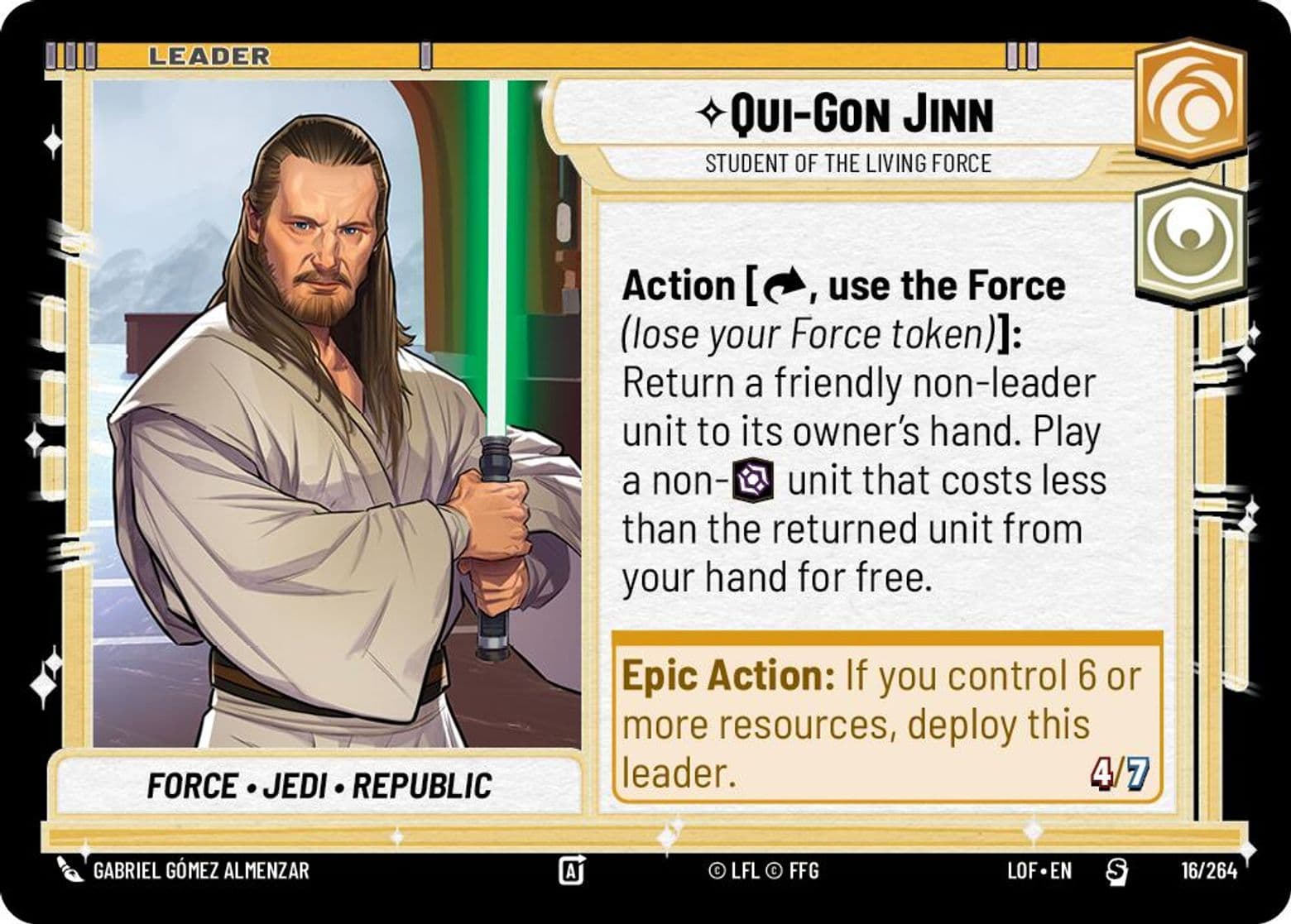 Qui-Gon Jinn, Student of the Living Force (Gift Box)