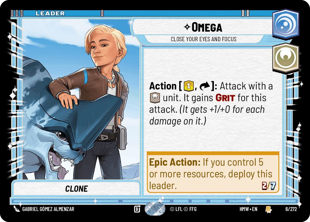 Omega, Close Your Eyes and Focus, Standard
