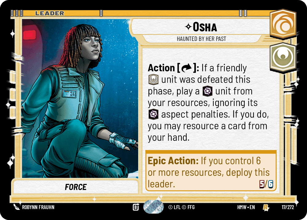 Osha, Haunted by Her Past, Standard