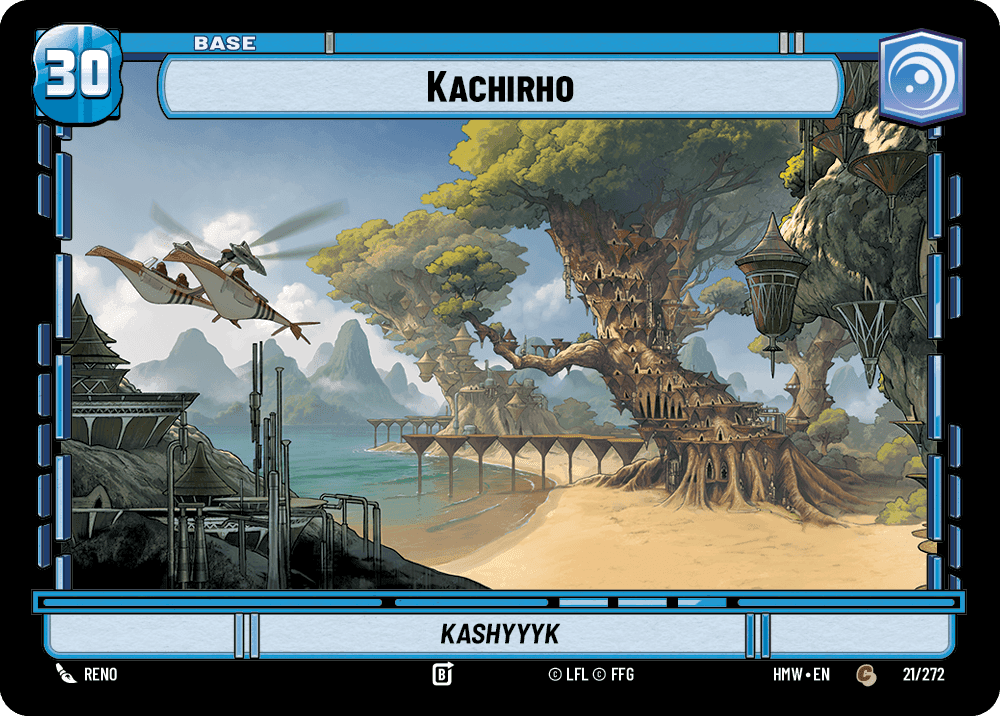 Kachirho, Kashyyyk, Standard