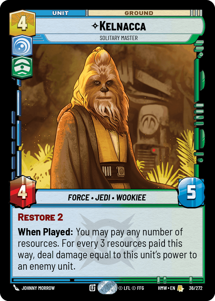 Kelnacca, Solitary Master, Standard